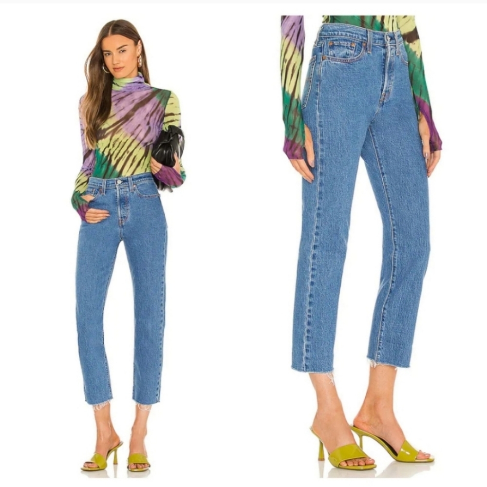 Levi's Wedgie Straight Jeans Jazz Wave